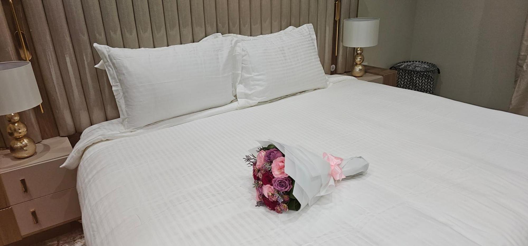 الشقق الفاخرة Modern Apartments Of 3 Bedrooms 5 Minutes To Haram Medina Exterior photo